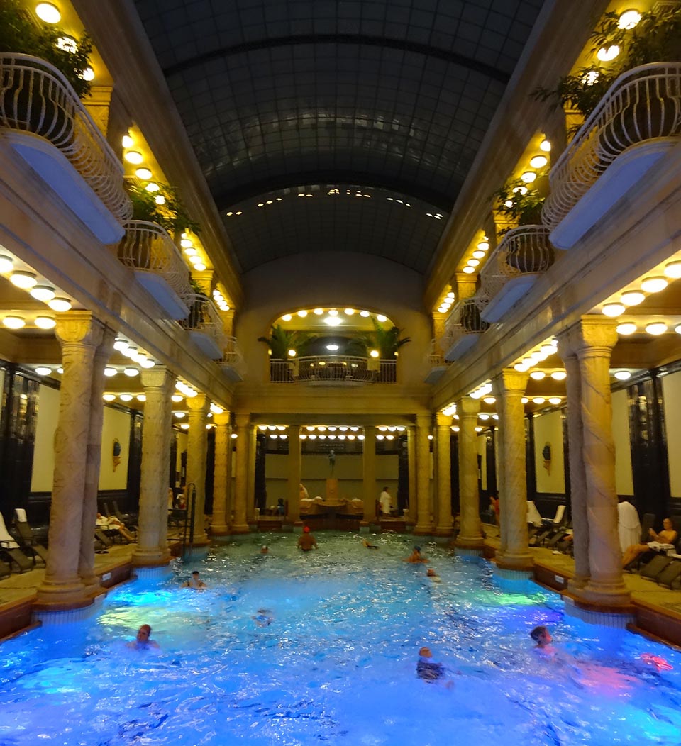 Weekend à Budapest bains