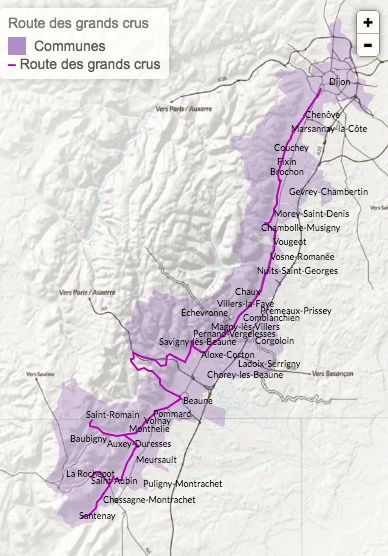route des grands crus