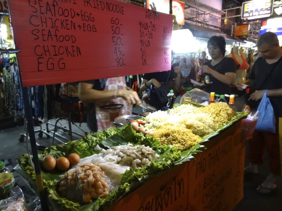 cuisine de rue thailande