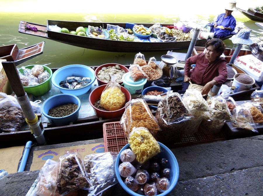 marche flottant thailande