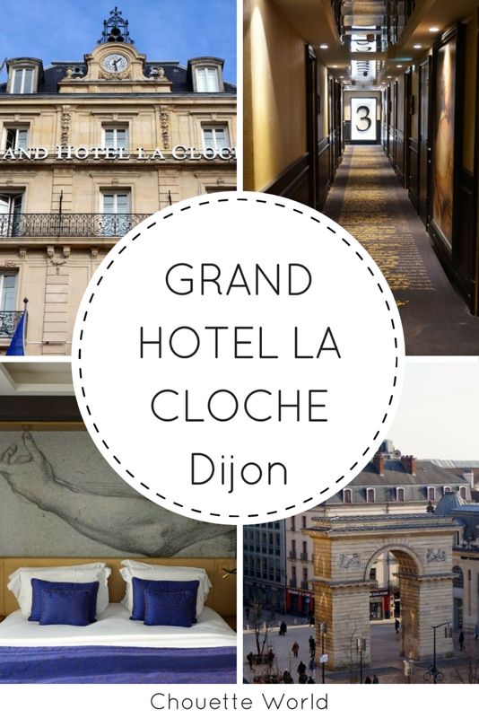 Hotel de luxe à Dijon : Grand Hotel la Cloche. Hotel 5* au coeur du centre ville de Dijon.