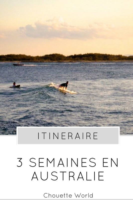 3 semaines en Australie : itinéraire