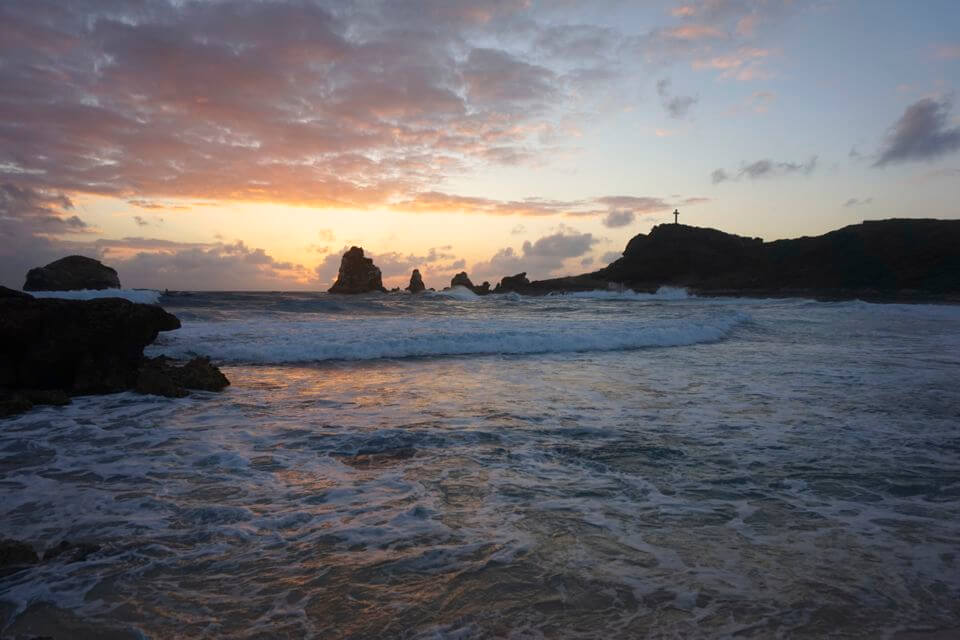 pointe des chateaux guadeloupe