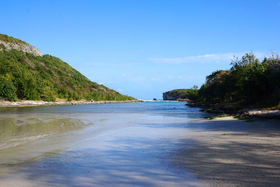 Porte d’Enfer trace des falaises guadeloupe
