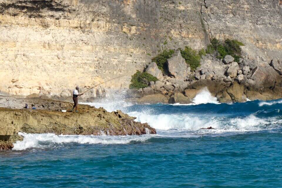 Porte d’Enfer trace des falaises guadeloupe