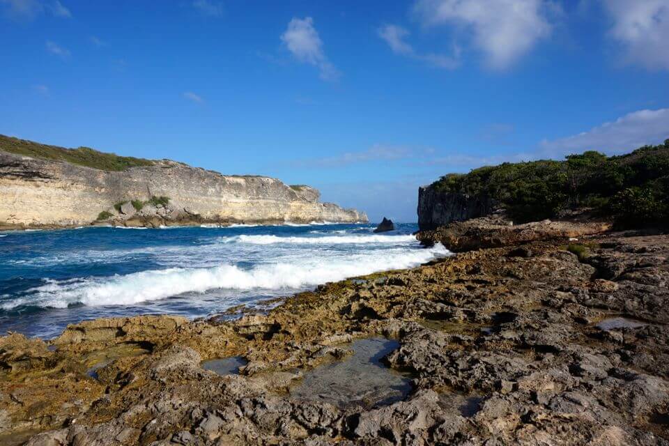 Porte d’Enfer trace des falaises guadeloupe