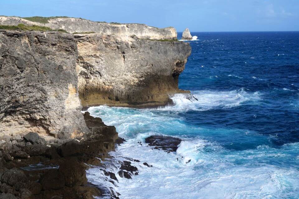 Porte d’Enfer trace des falaises guadeloupe