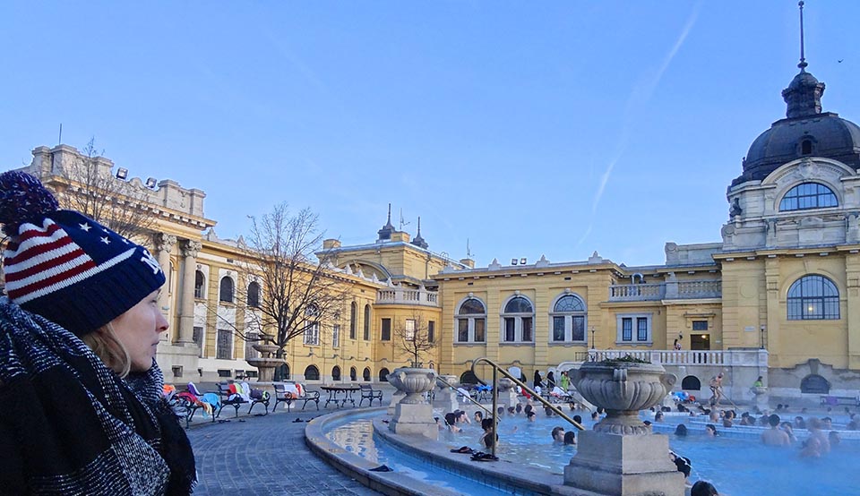 Weekend à Budapest bains