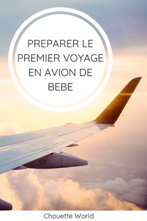 Préparer son voyage en avion avec bébé