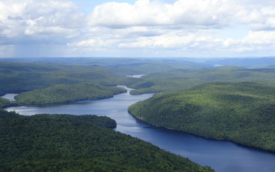 survoler la mauricie en hydravion