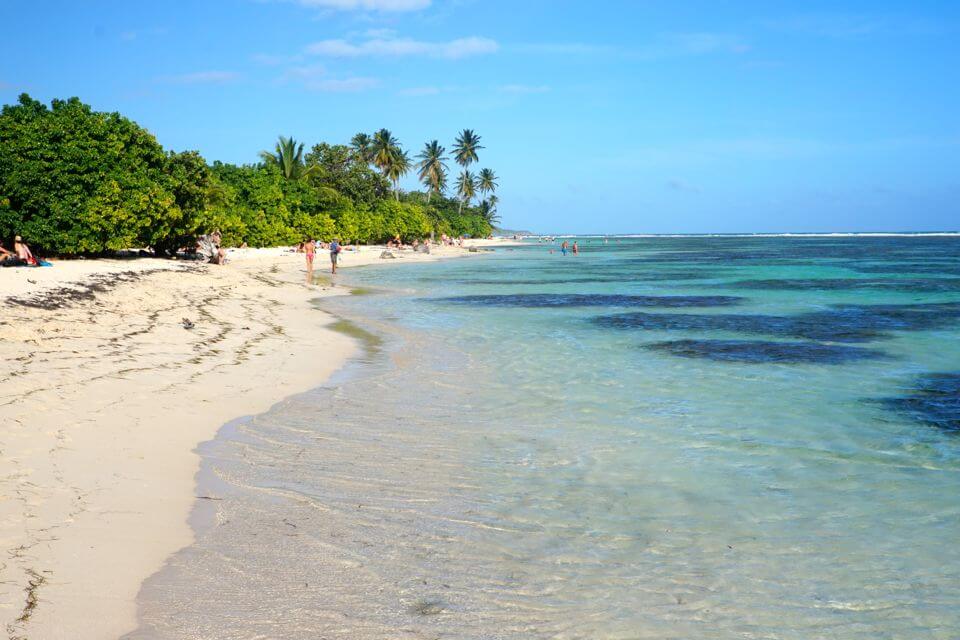 plage du bois jolan guadeloupe