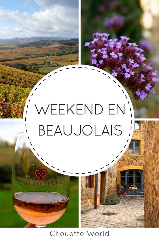 Weekend dans le Beaujolais