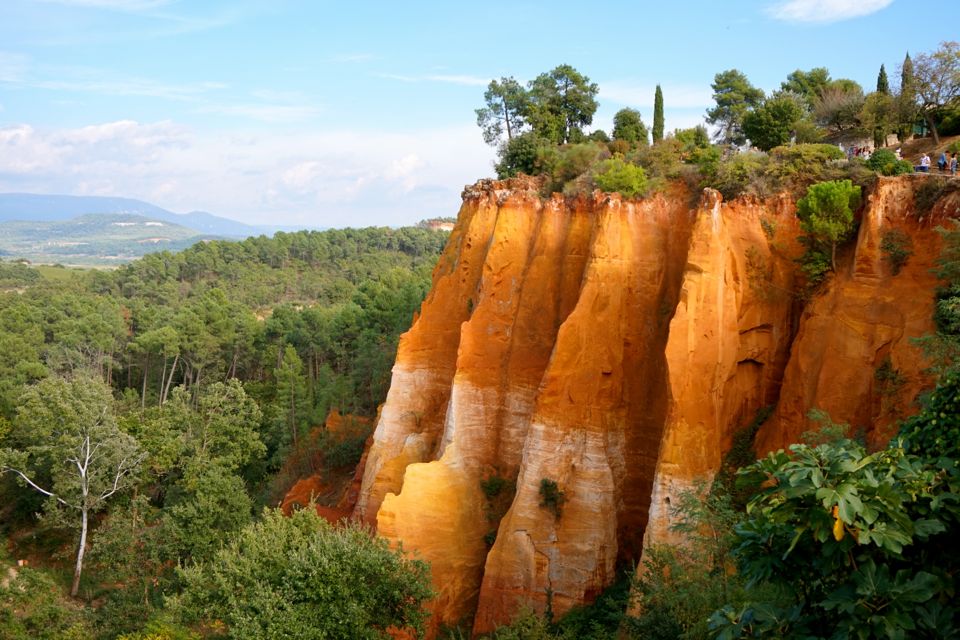 Sentier des ocres à Roussillon