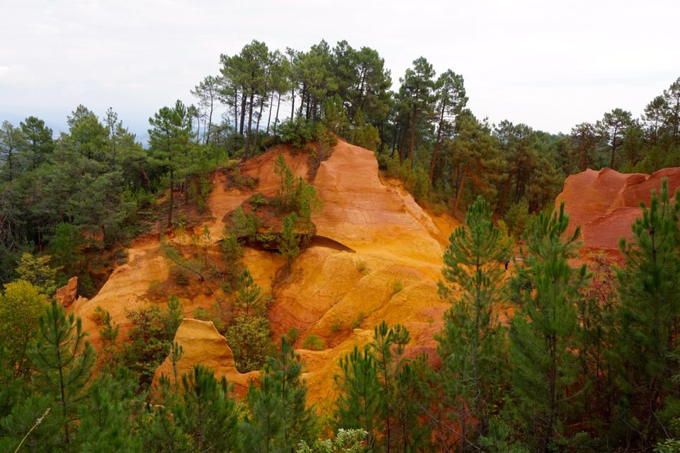 Sentier des ocres à Roussillon