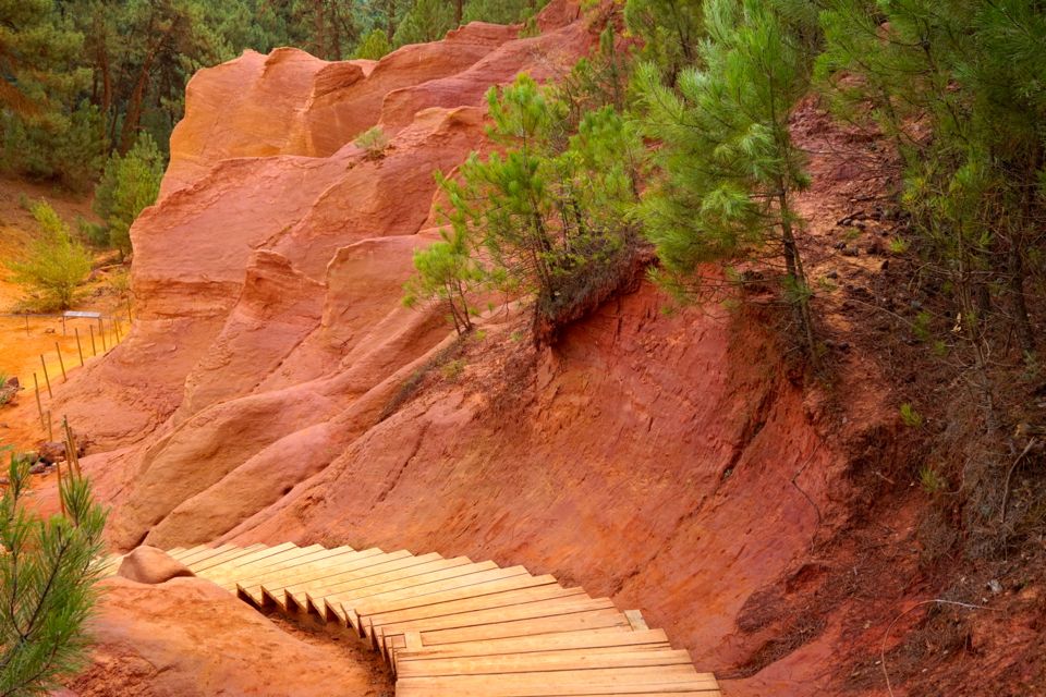 Sentier des ocres à Roussillon