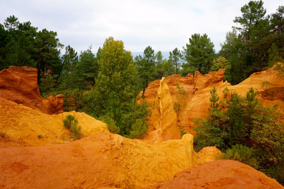 Sentier des ocres à Roussillon