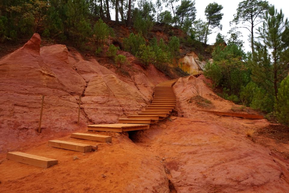 Sentier des ocres à Roussillon