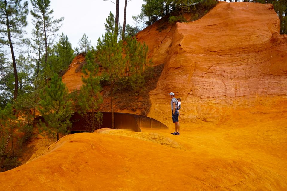 Sentier des ocres à Roussillon