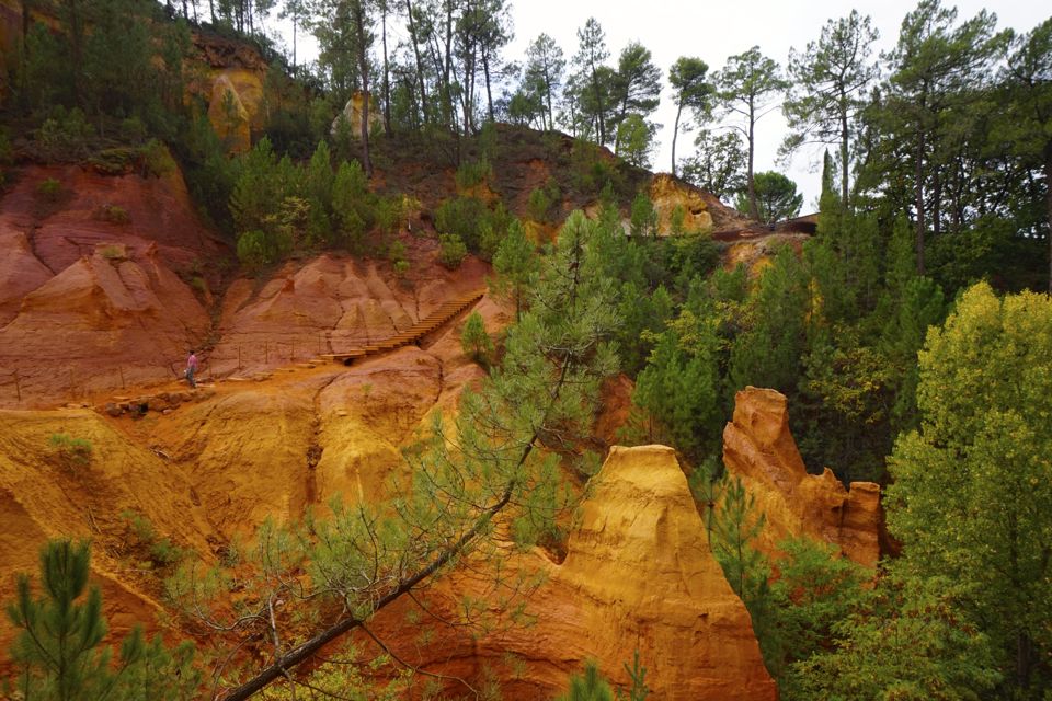 Sentier des ocres à Roussillon