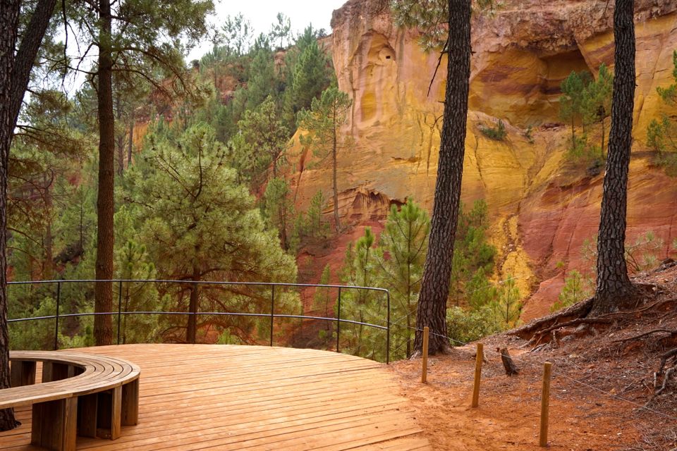 Sentier des ocres à Roussillon