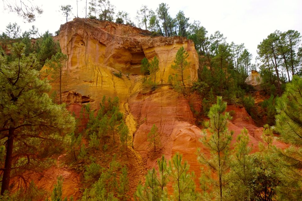 Sentier des ocres à Roussillon