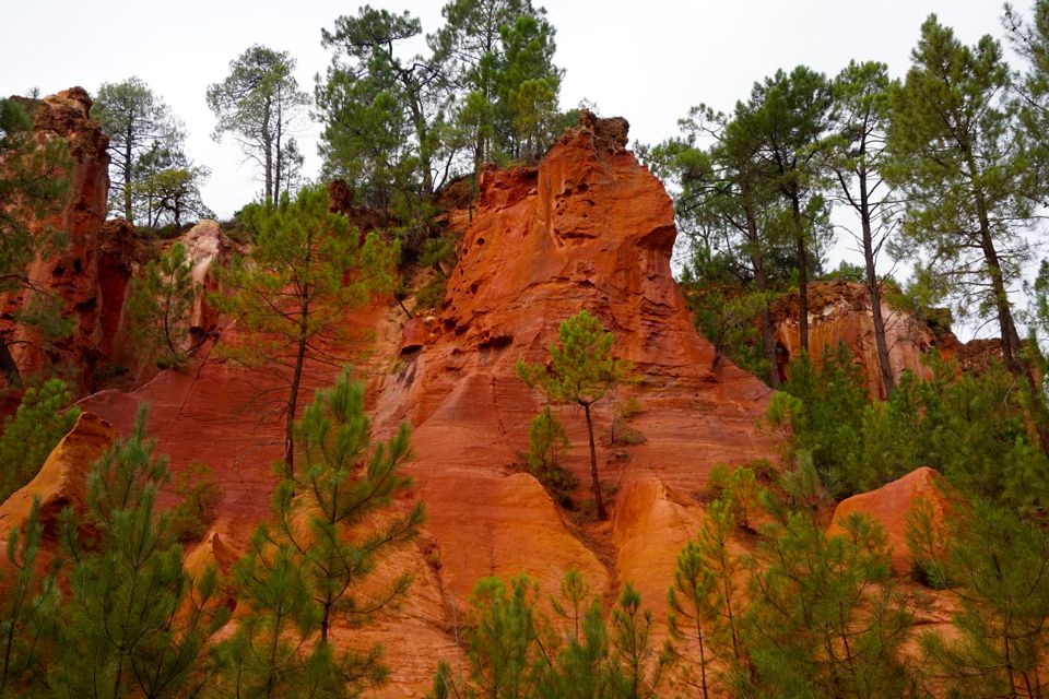 Sentier des ocres à Roussillon