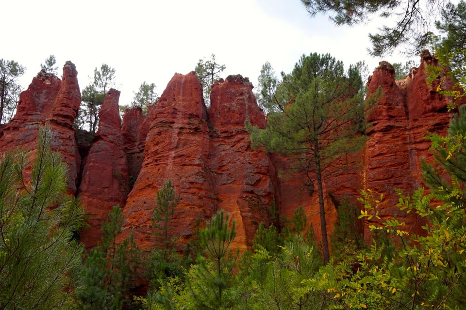 Sentier des ocres à Roussillon