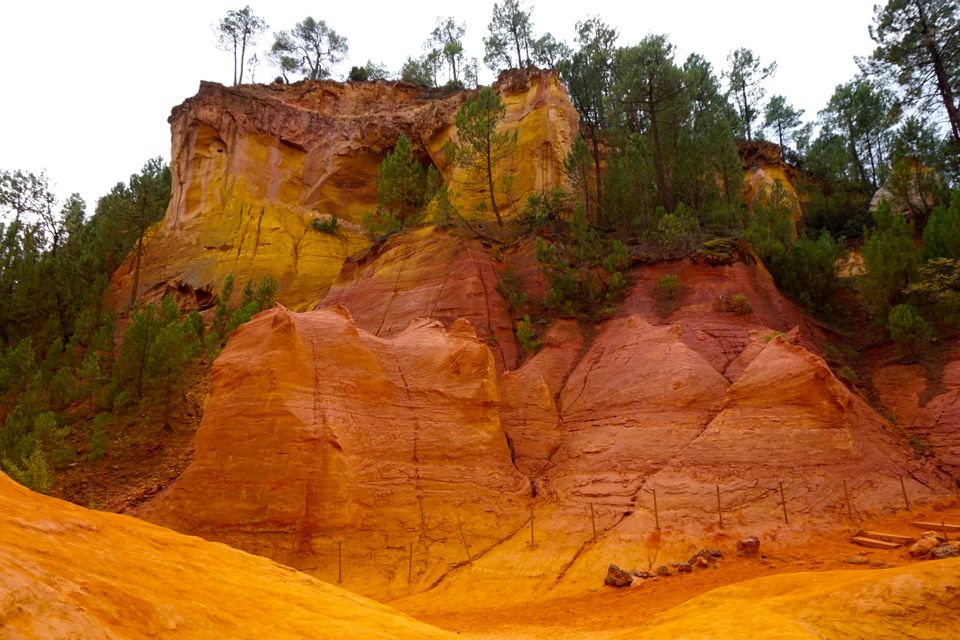 Sentier des ocres à Roussillon