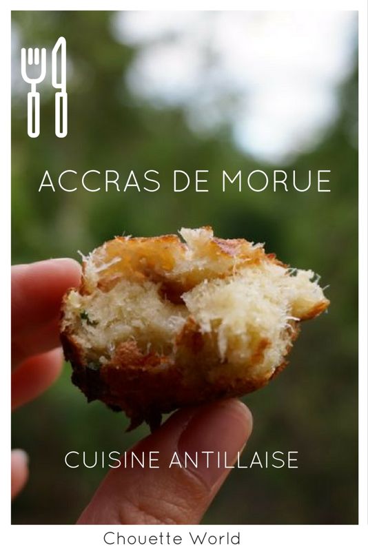 Accras de morue antillais