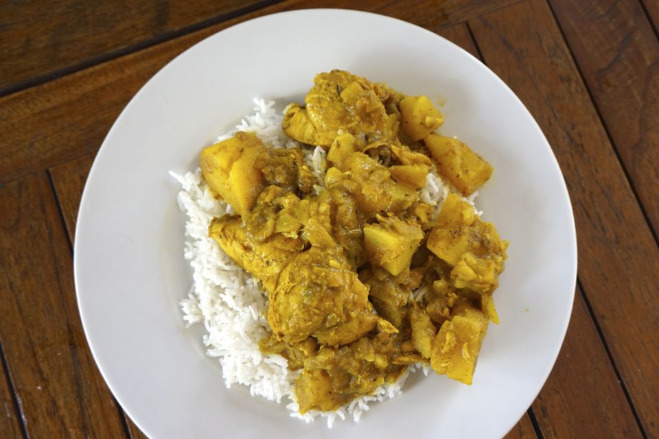 Cuisine créole : colombo de poulet