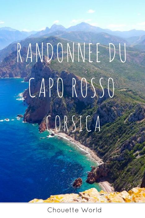 Randonnée du Capo Rosso Corse