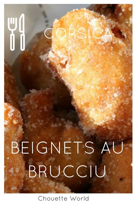 Recette corse : beignets au brucciu