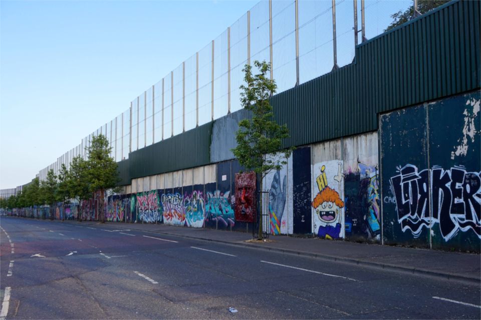 3 jours à Belfast : peace wall