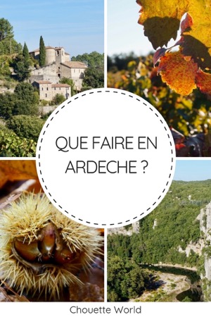 3 jours en Ardeche