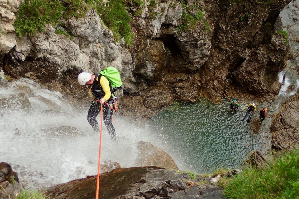 canyoning