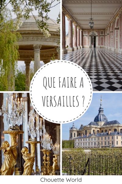 Que faire à Versailles ?