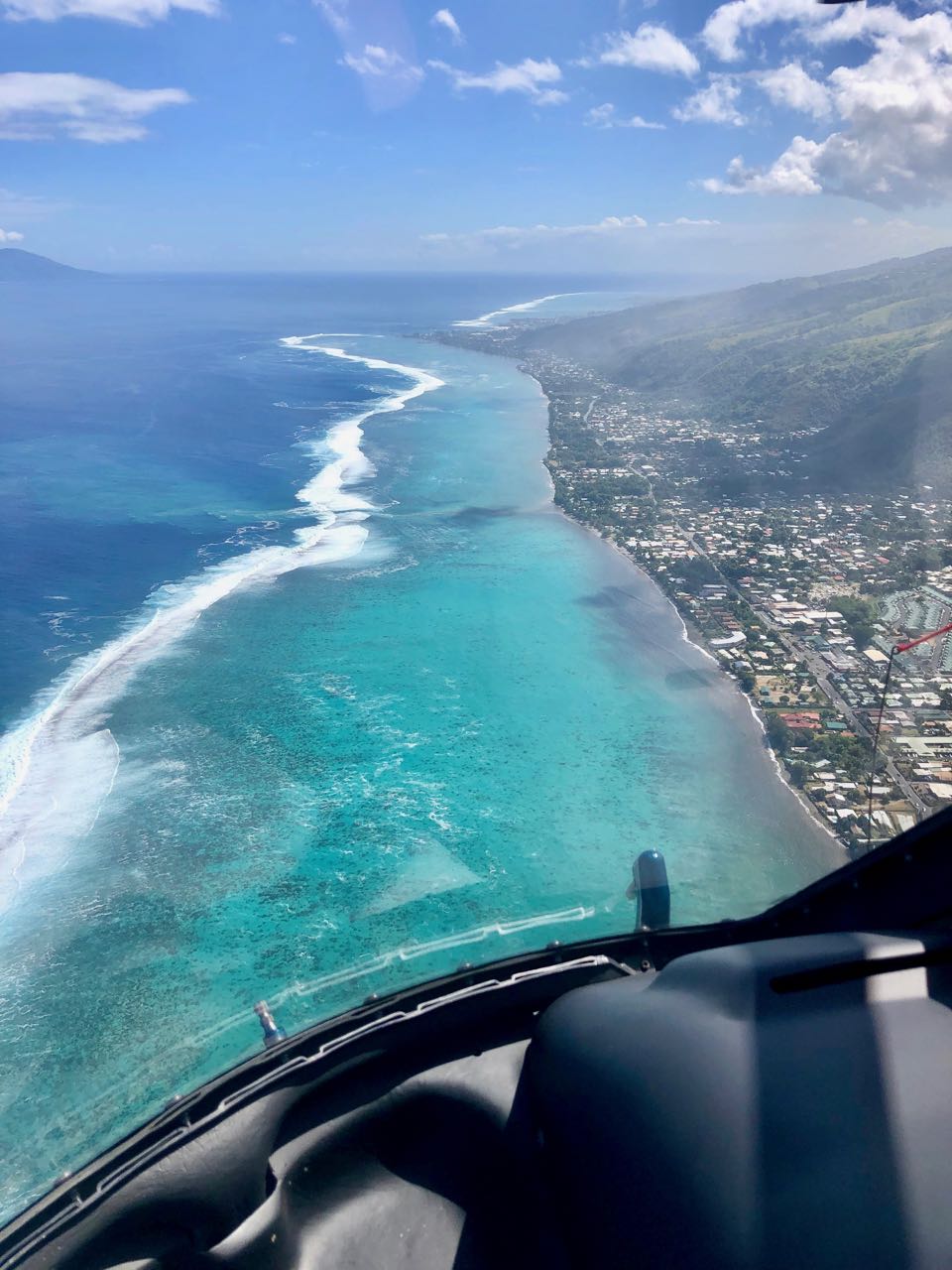 Vol en hélicoptère Tahiti