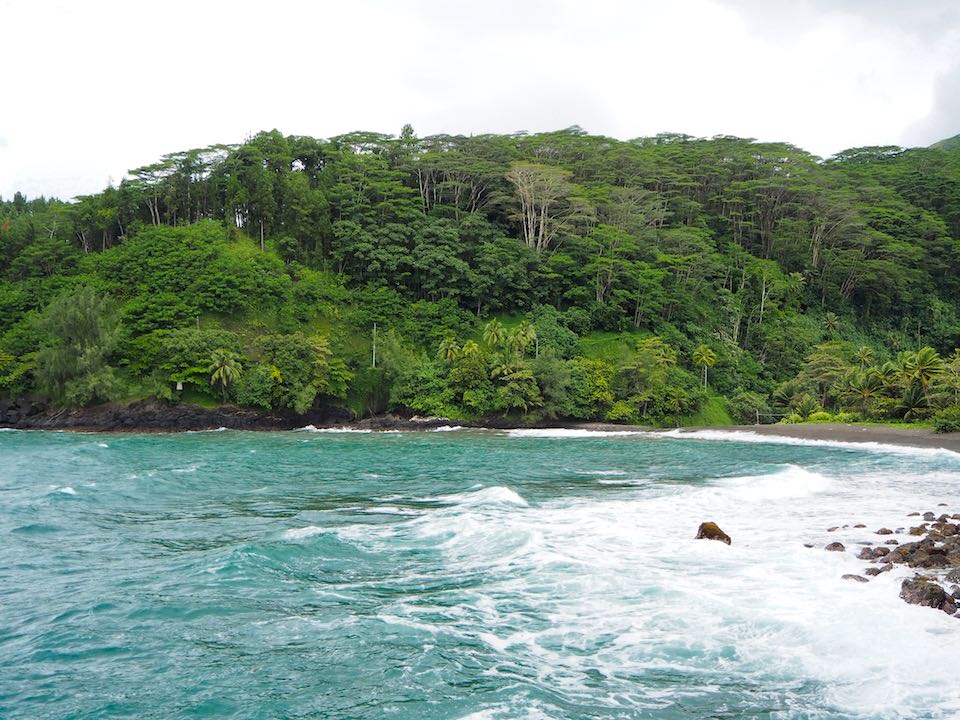 Visiter Tahiti : trou du souffleur