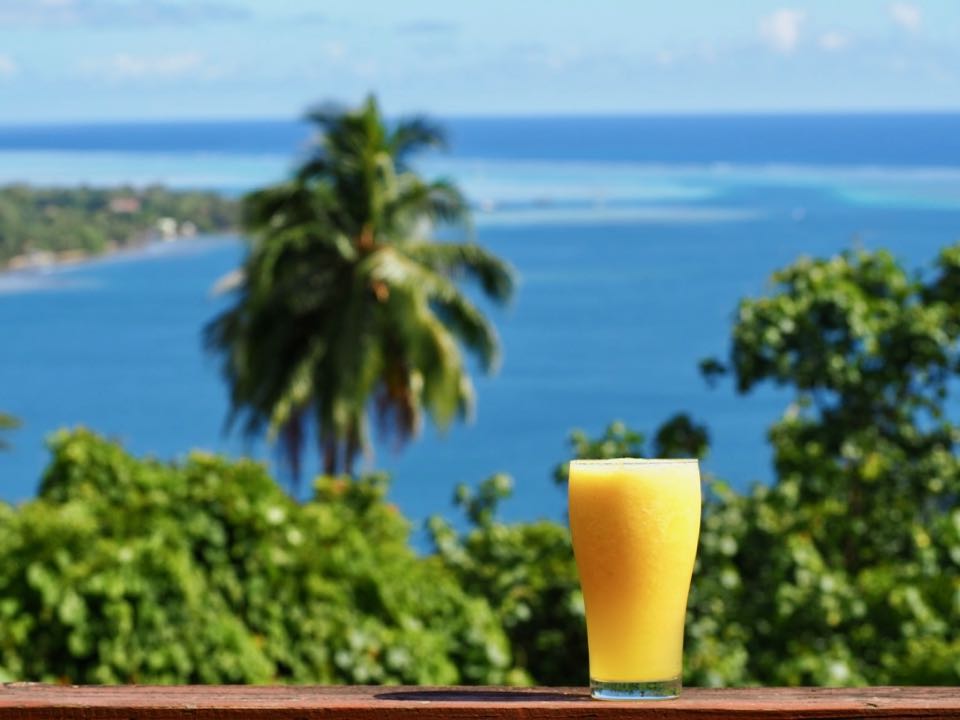 tropical garden moorea