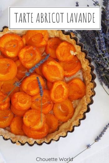 RECETTE TARTE ABRICOT LAVANDE