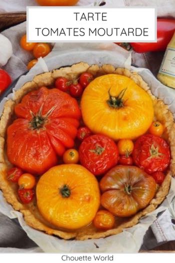tarte tomates moutarde