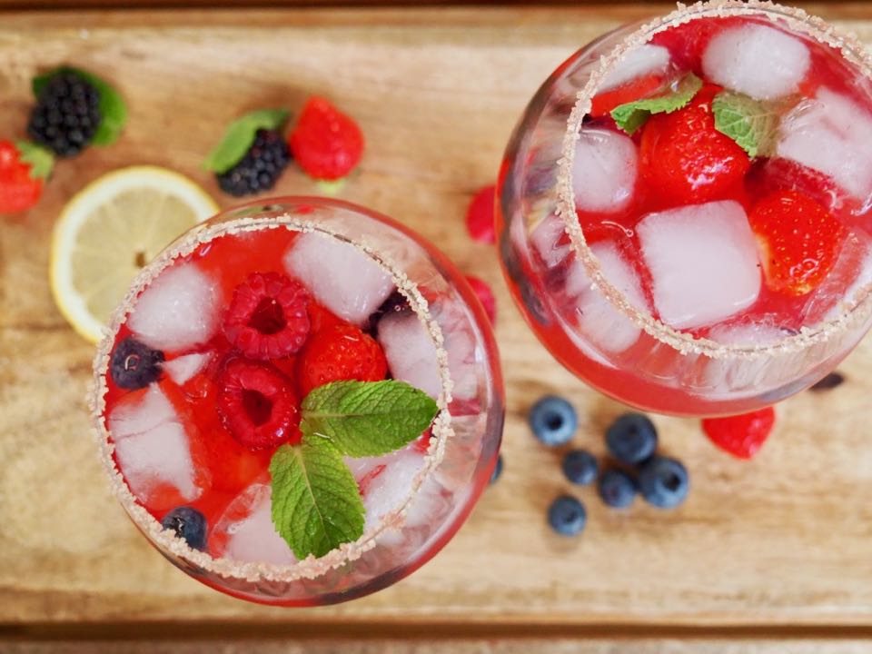 COCKTAIL CREME DE CASSIS GIN