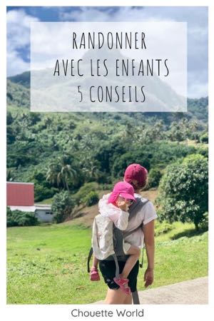 randonner avec enfants