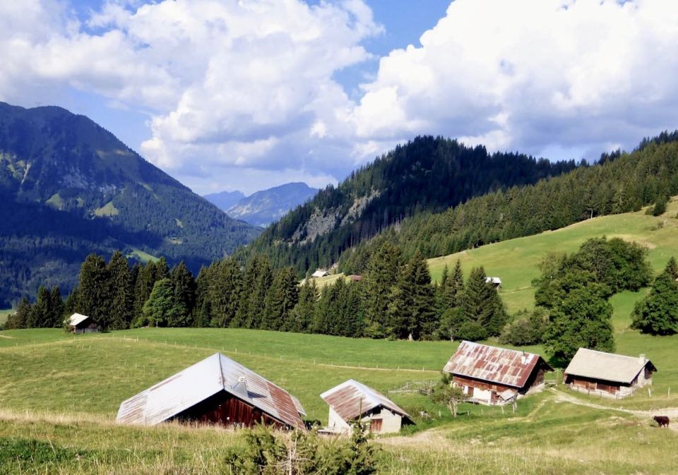 les arcs 1800 en été