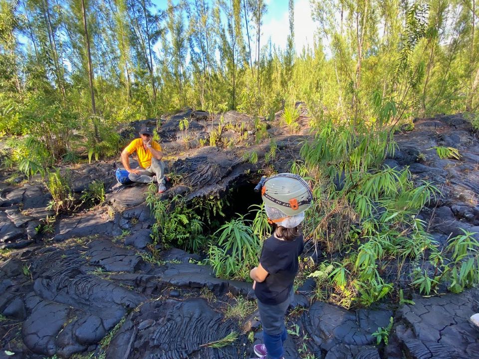 tunnel de lave réunion