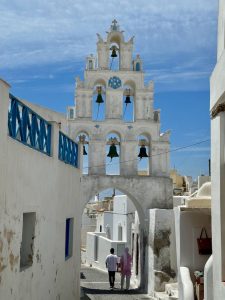 visiter santorin megalochori