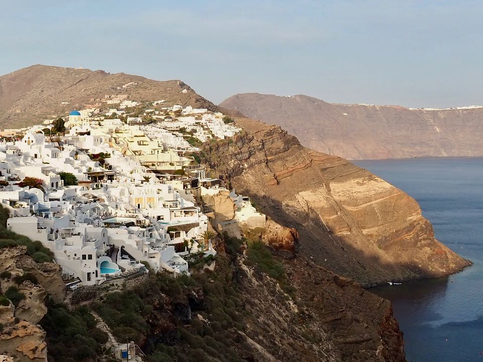 coucher de soleil oia