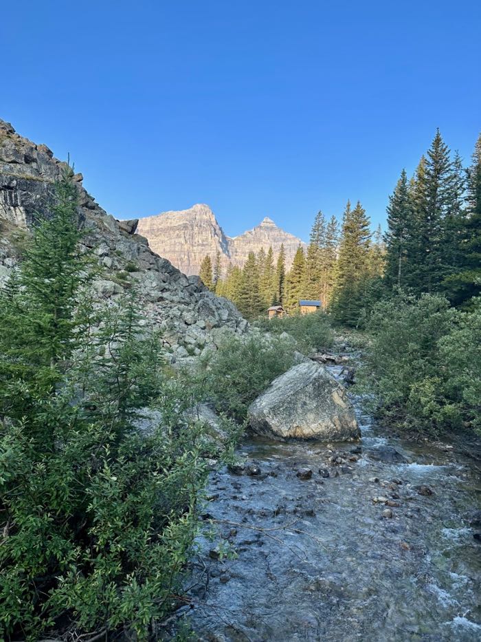 lac moraine randonnée