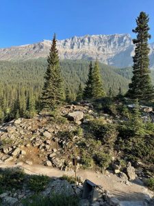 lac moraine randonnée