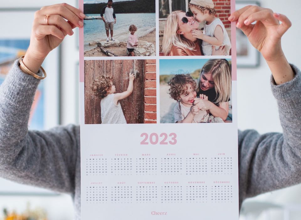 Calendrier photo personnalisé CHEERZ